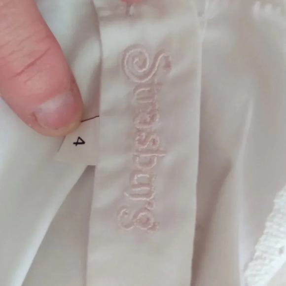 Strasburg girls white flower girl/ communion dress EUC - Picture 8 of 9